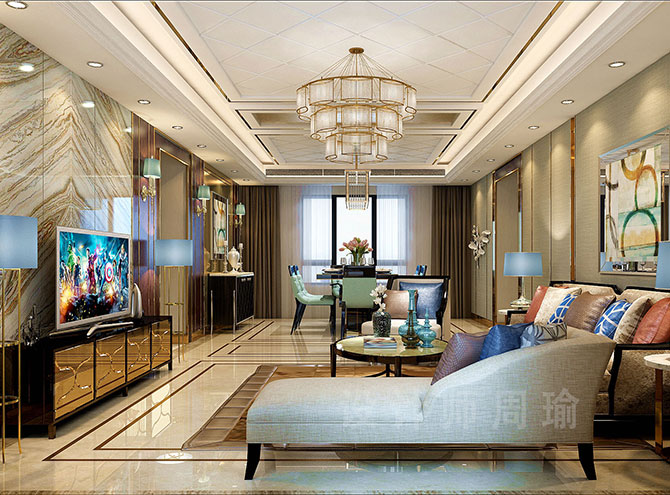 色小穴图片世纪江尚三室两厅168平装修设计效果欣赏